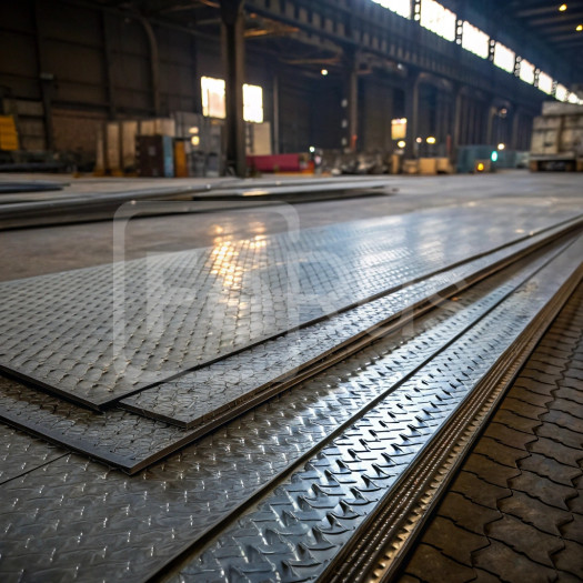 Лист алюминиевый рифленый квинтет 1,5х800 мм Д16 ТУ 1-801-20-2008