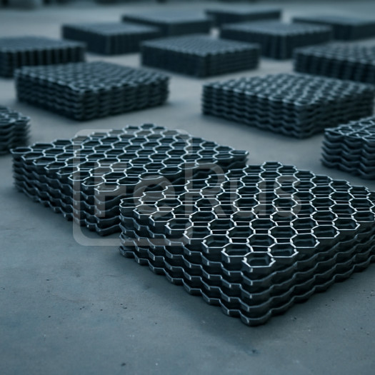 Гексагональная сетка HM-01/02 (1000х2000х25х2) AISI 304