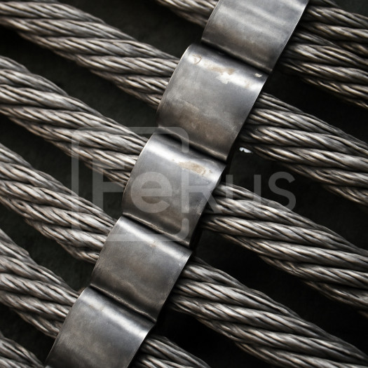 Защитная сетка от БПЛА и дронов AISI 304 3 мм 60х104 мм