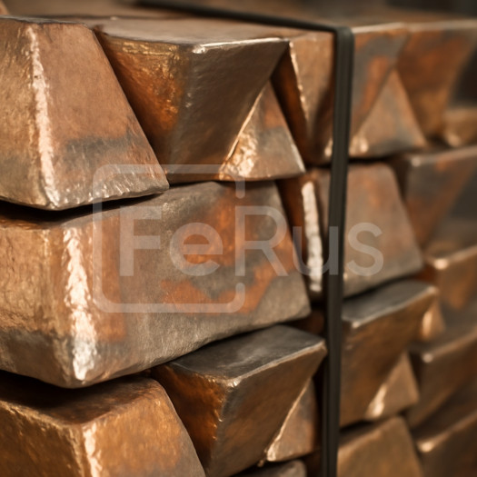 Чушка бронзовая БРОФ10-1