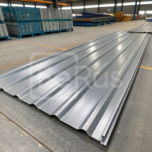 Профнастил С8 полиэстер (Zn100-180) 0,65х1150х800 мм, RAL 7004