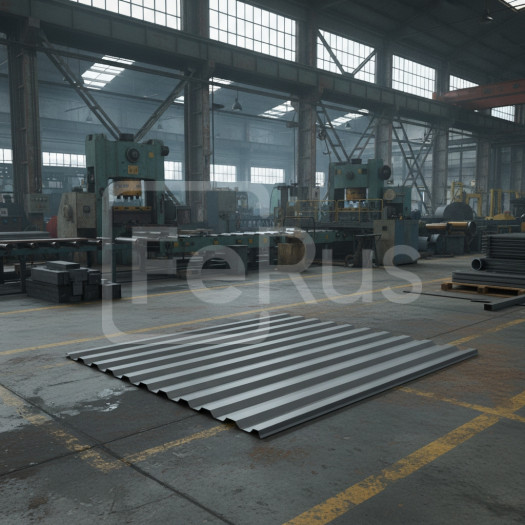 Профнастил С8 полиэстер (Zn100-180) 0,6х1150х800 мм, RAL 7024