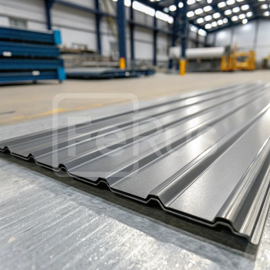 Профнастил С8 полиэстер (Zn100-180) 0,45х1150х800 мм, RAL 7047